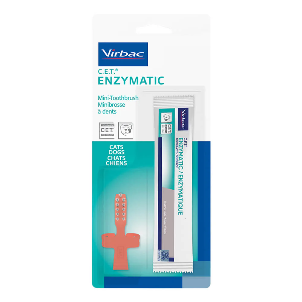 C.E.T. Mini-Toothbrush with Poultry Toothpaste - Healthber