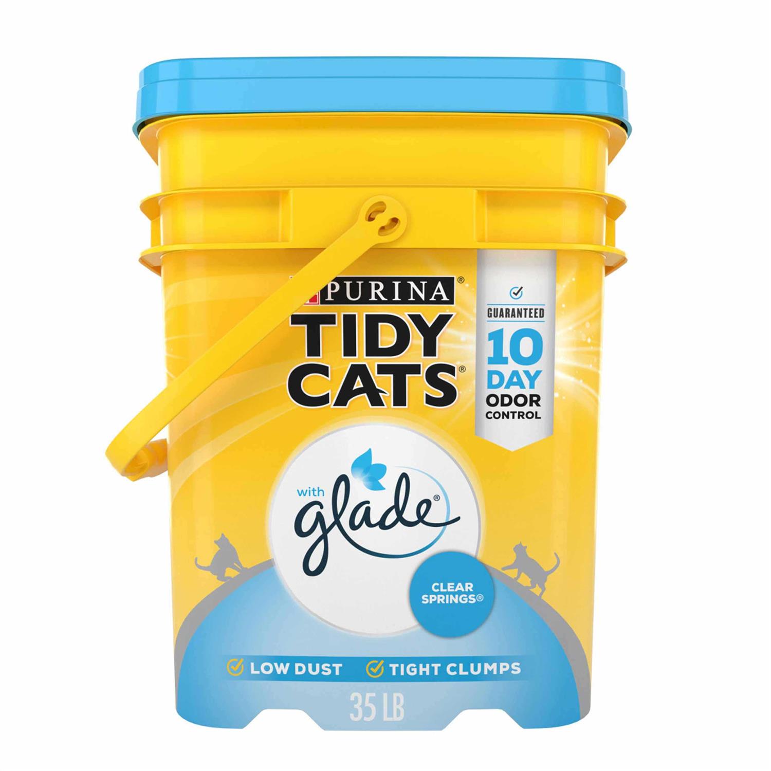 Tidy Cats Clumping Glade Clear Springs Multi-Cat Litter - Healthber
