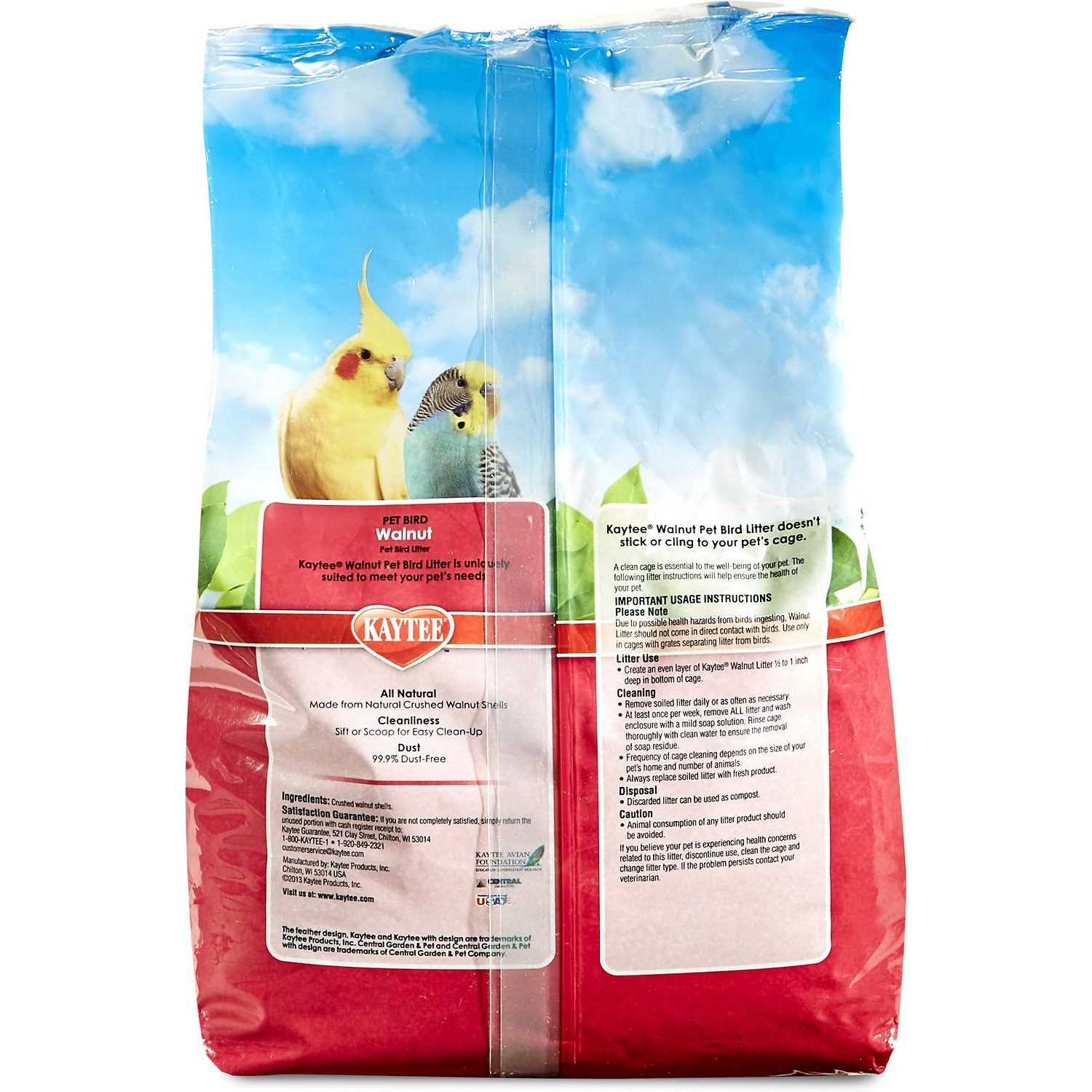 Kaytee Walnut Bird Litter - Healthber