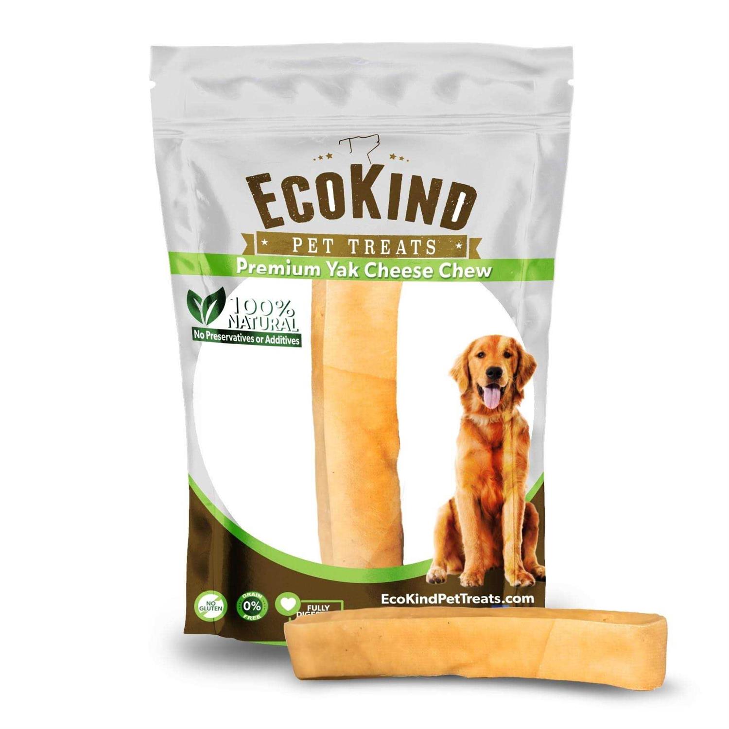 EcoKind Monster Himalayan Yak Cheese Dog Chew XL Dog Chews Rawhide Free - Healthber