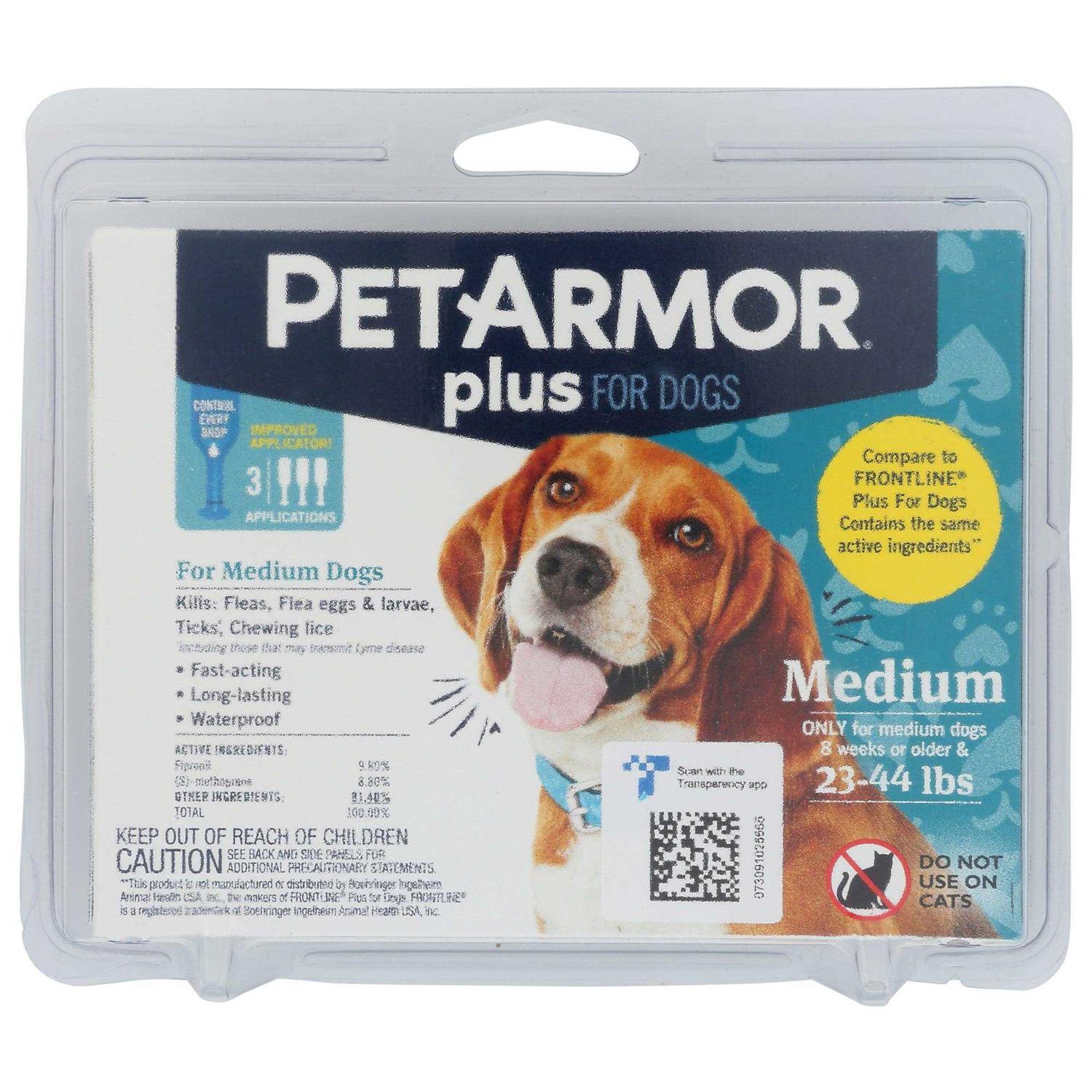 PetArmor Plus Flea Tick Treatment for Dogs - Healthber