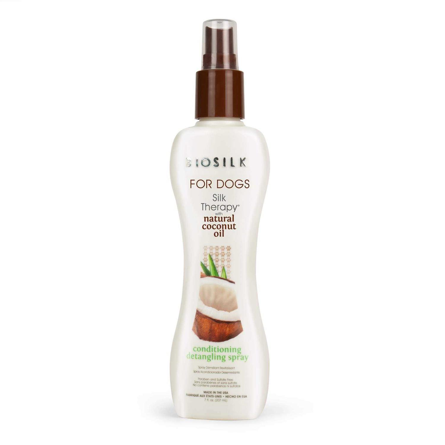 BioSilk for Dogs Silk Therapy Conditioner with Coconut Oil - Healthber