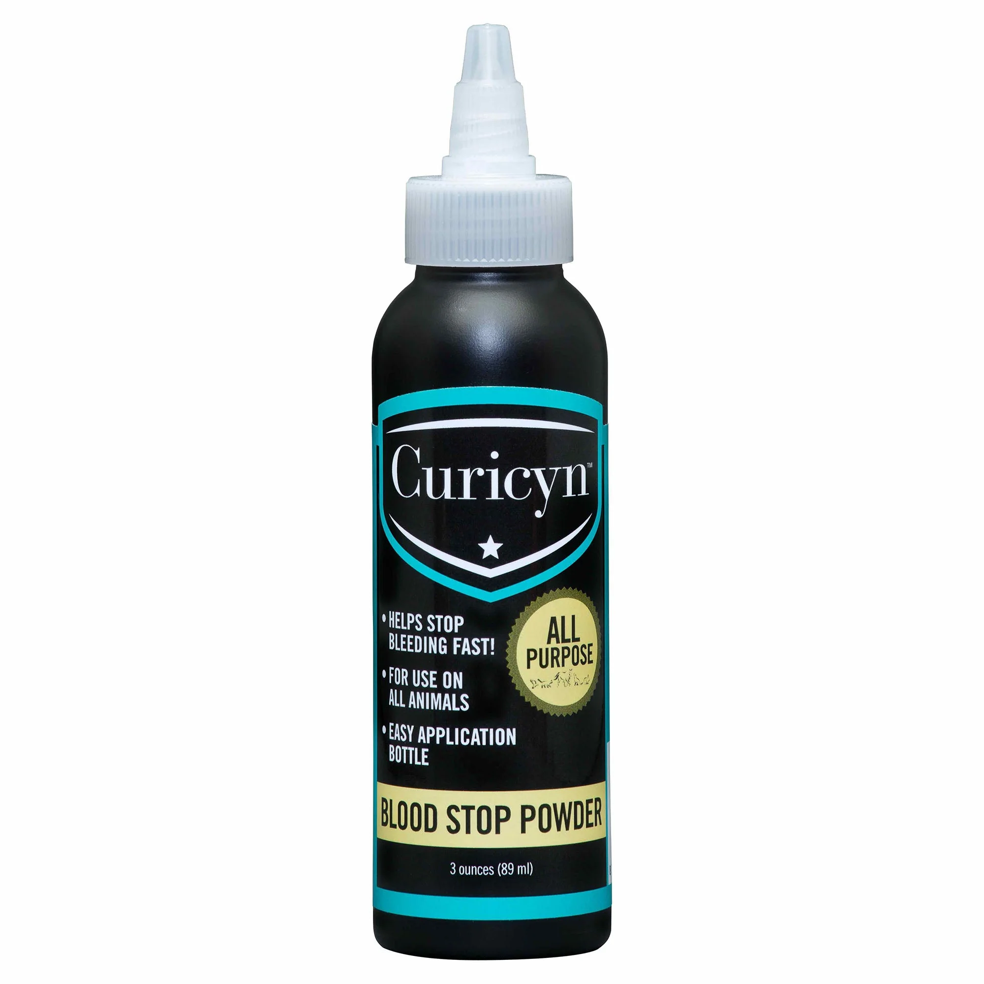 Curicyn Blood Stop Powder, 3 oz bottle - Healthber