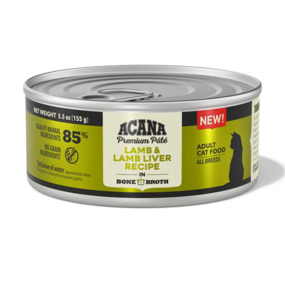Acana Lamb Lamb Liver in Bone Broth Wet Cat Food - Healthber