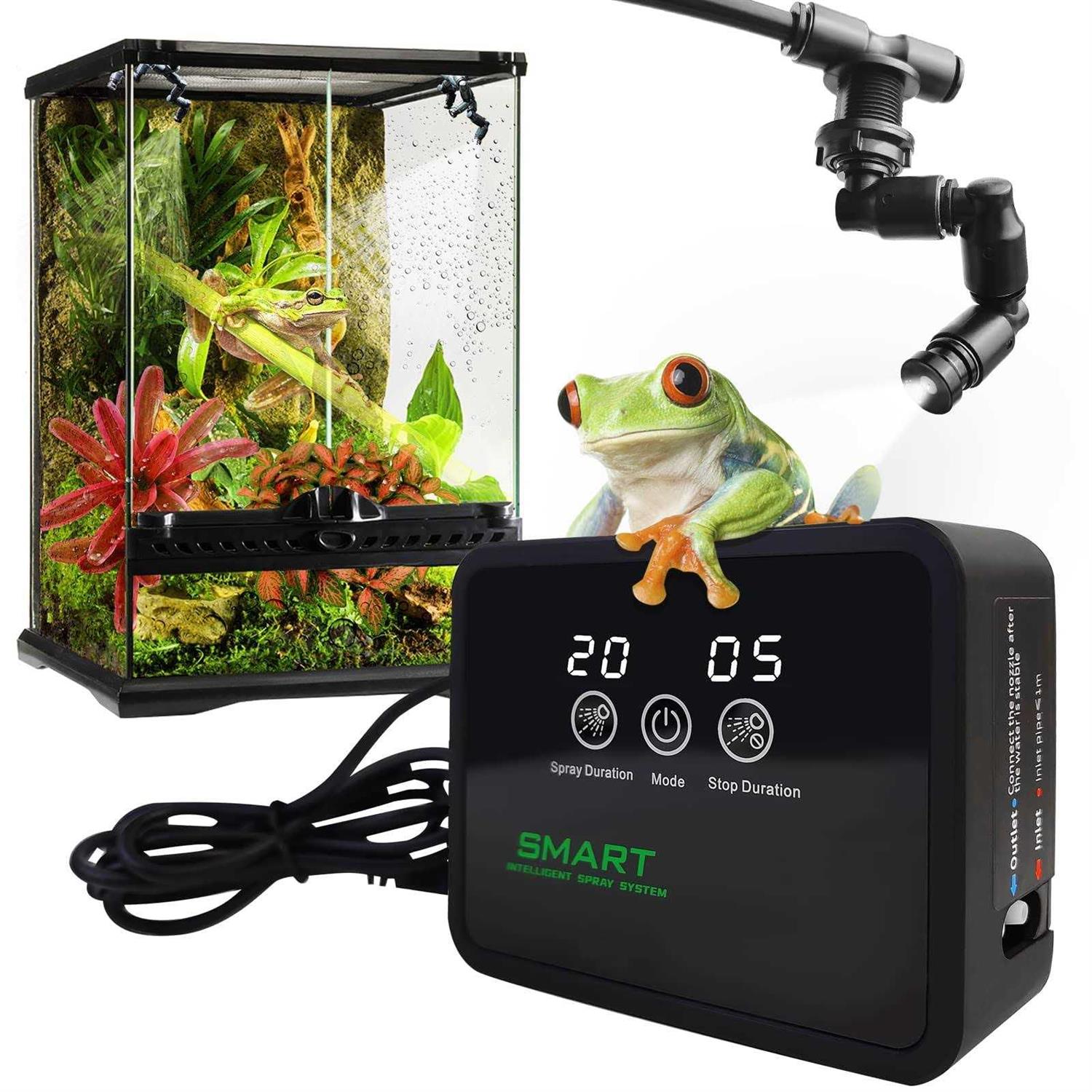 MYGIIKAKA Reptile Fogger Automatic Reptile Mister Fogger for Terrarium - Healthber