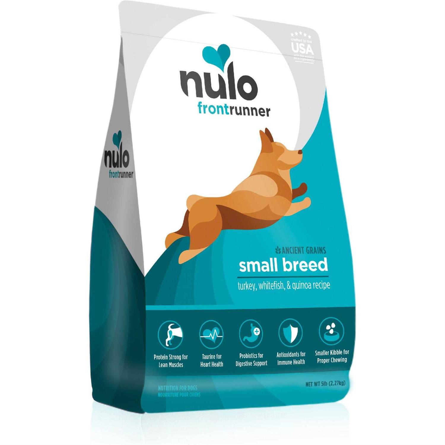 Nulo Frontrunner Small Breed Dry Dog Food Turkey - Healthber