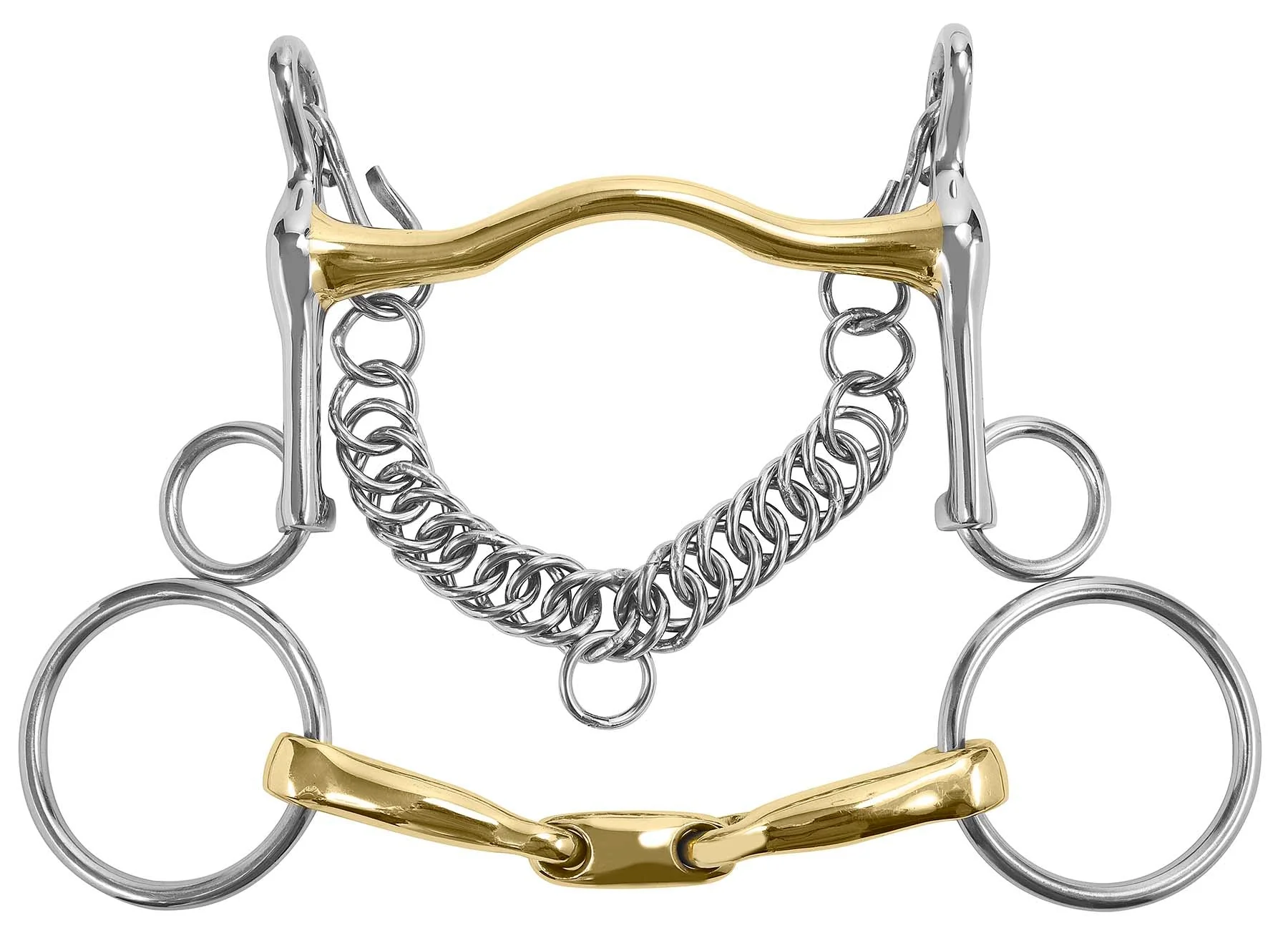 M Toulouse Short Shank Curb & Bradoon Set - Healthber