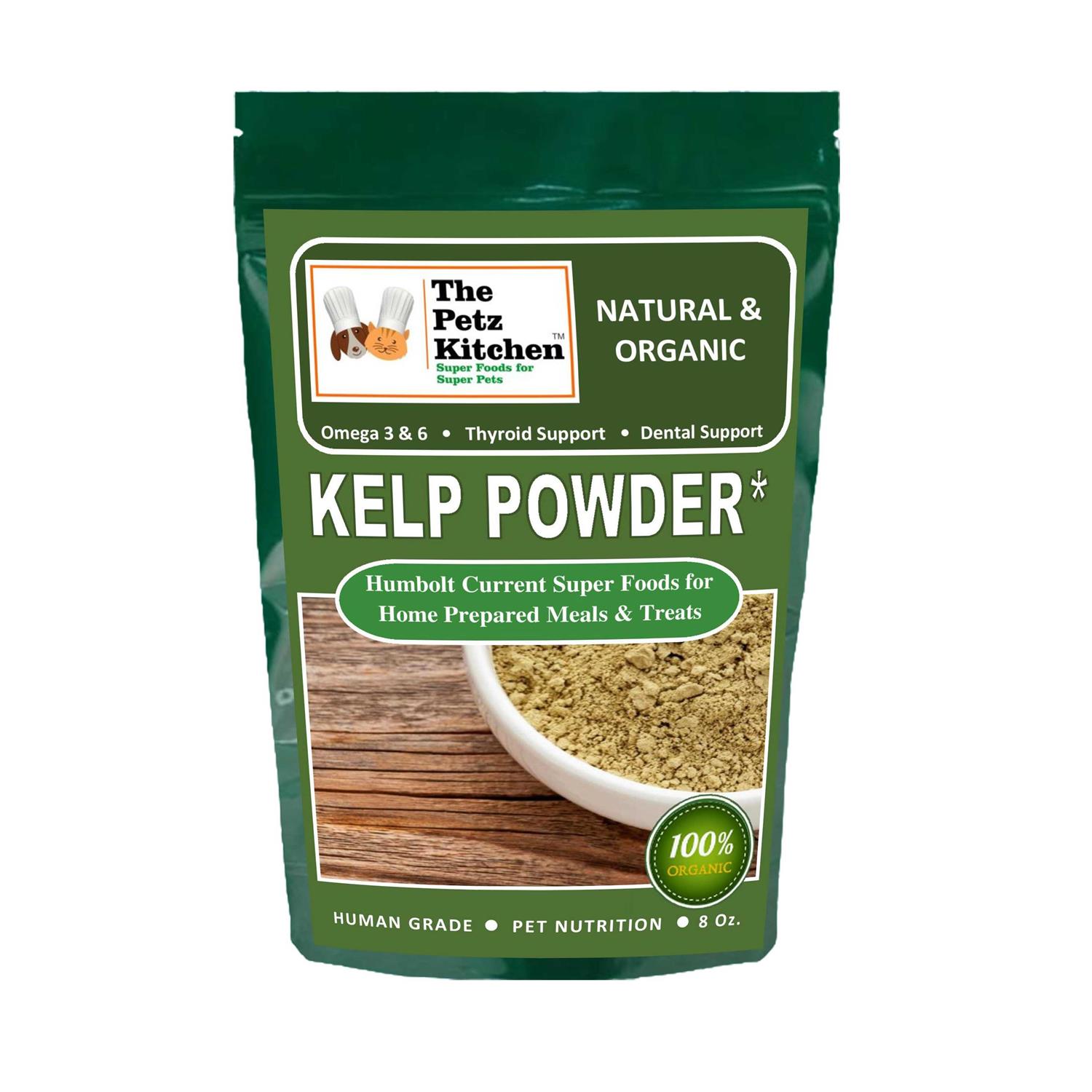 The Petz Kitchen Kelp Omega 3 Thyroid & Whole Body Multi-Mineral - Healthber
