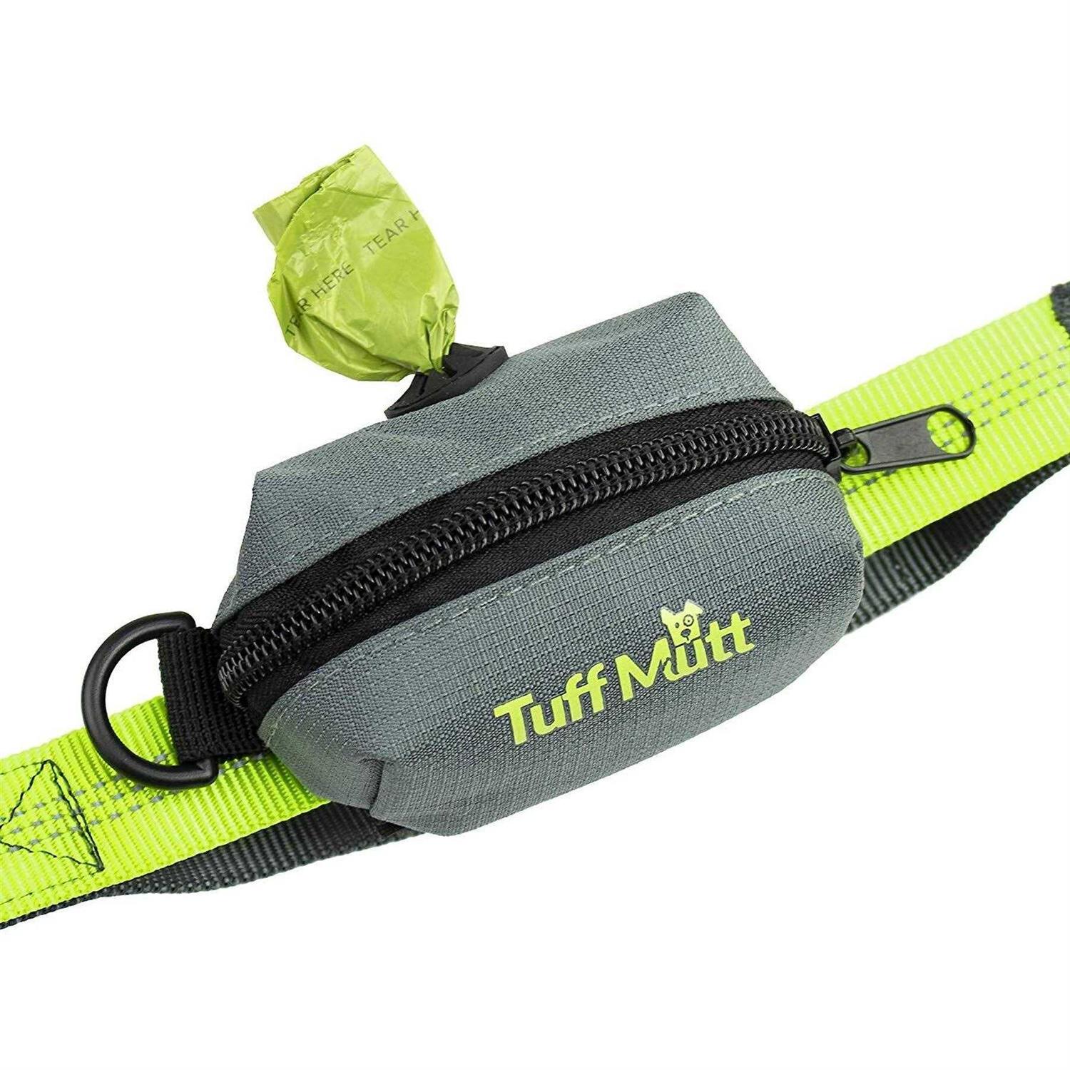 Tuff Mutt Leash Attachment Poop Bag Holder - Healthber
