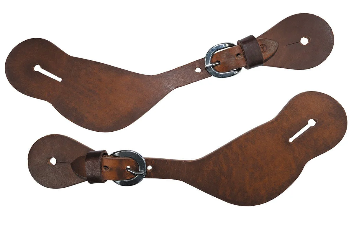 Circle Y Men's Shaped Spur Straps - Healthber