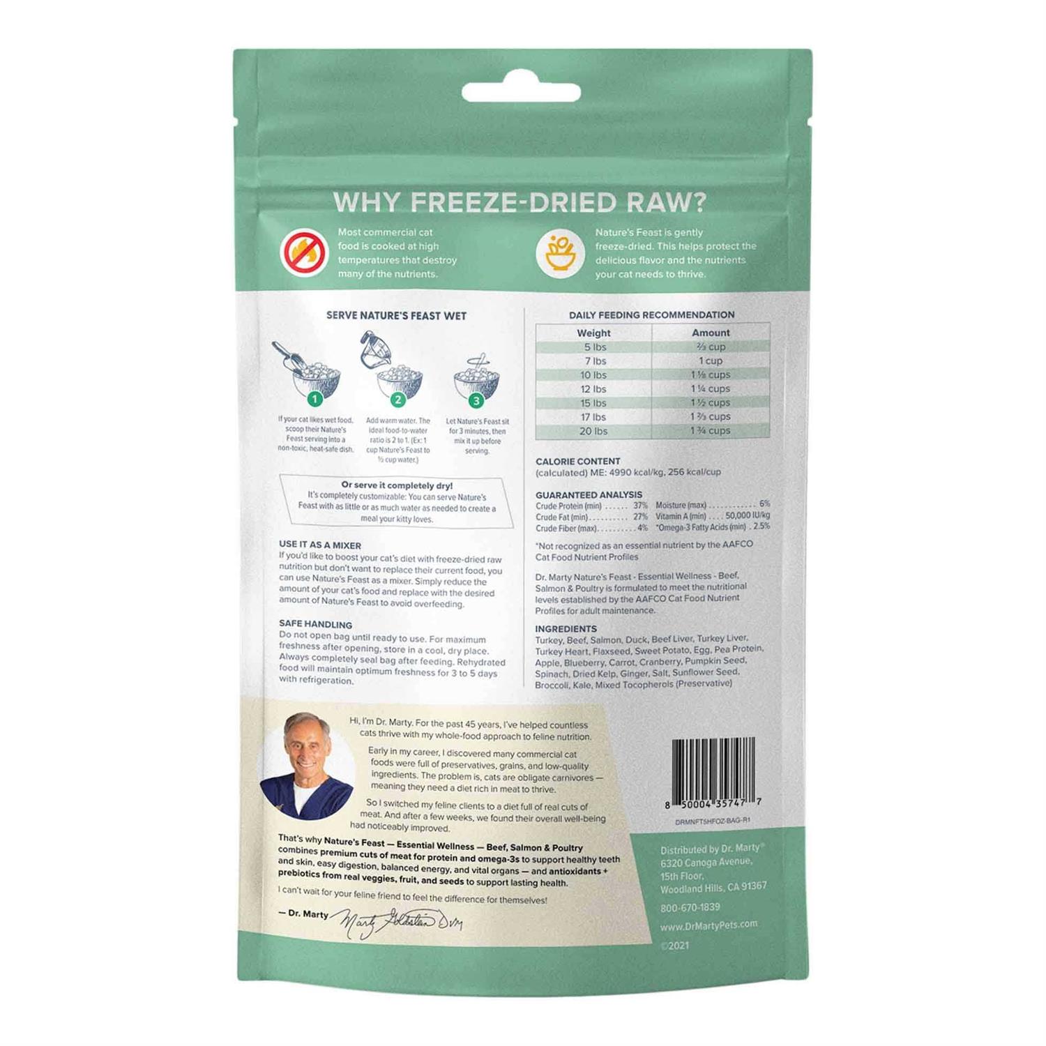 Dr. Marty Nature’s Feast Essential Wellness Beef - Healthber