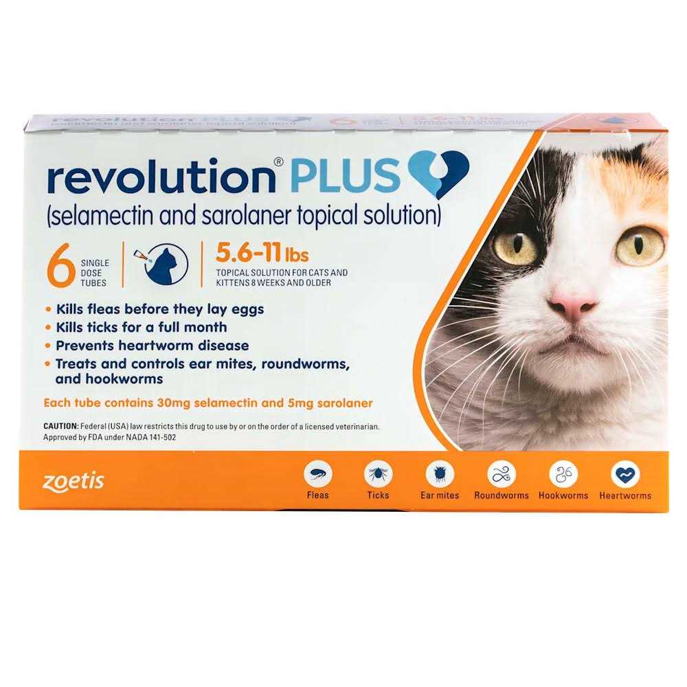 Revolution Plus Topical Solution for Cats - Healthber