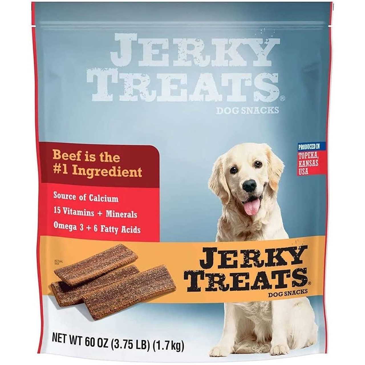 Jerky Treats Tender Beef Strips Dog Snacks - Healthber