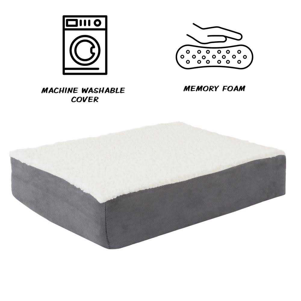 Pet Adobe Memory Foam Orthopedic Dog Bed - Healthber