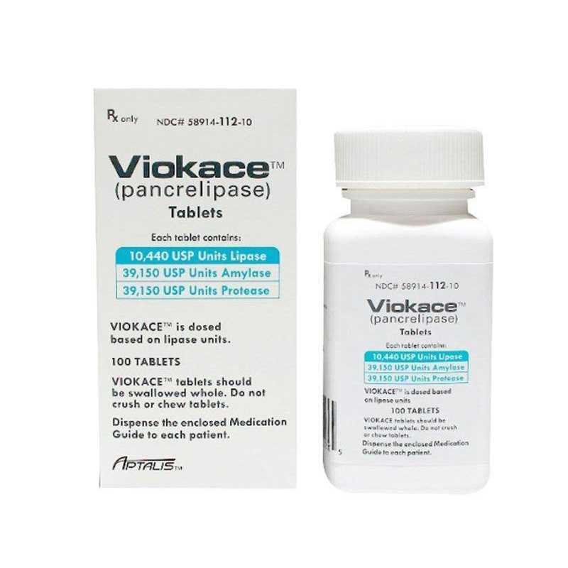 Viokase-V Powder for Dogs & Cats - Healthber