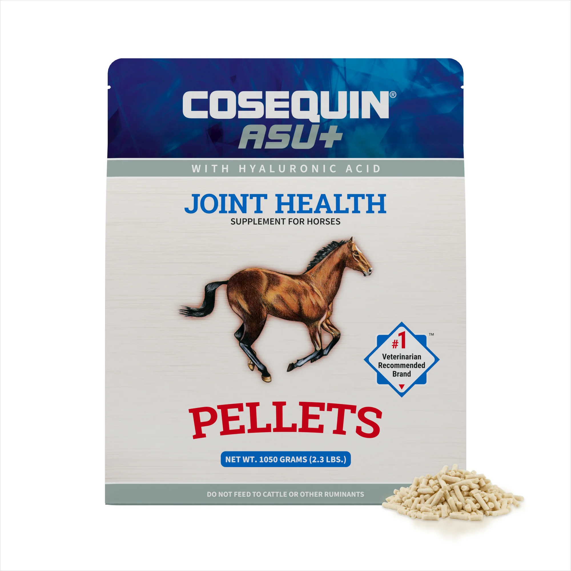 Nutramax Cosequin Equine ASU Plus Pellets, 1050 Grams - Healthber