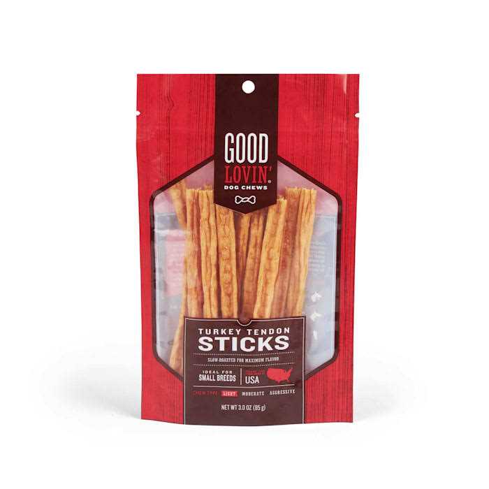 Good Lovin’ Turkey Tendon Stick for Dogs - Healthber