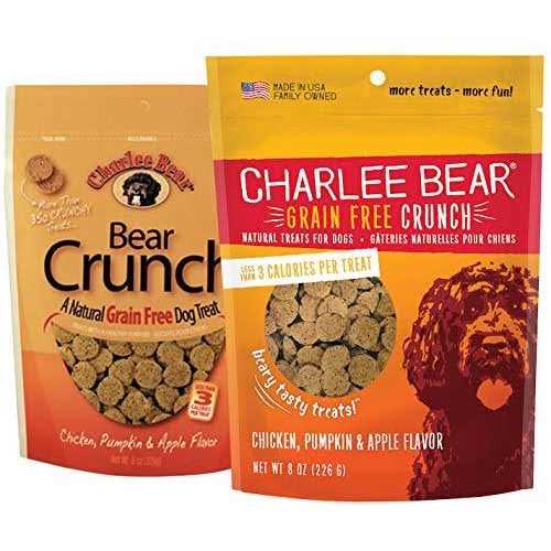 Charlee Bear Grain Free Crunch Dog Treats - Healthber
