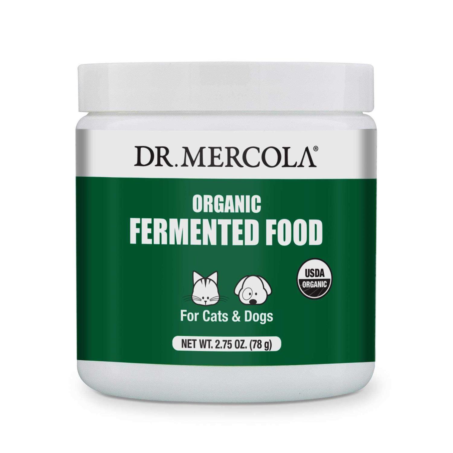 Dr. Mercola Organic Fermented Food Supplement for Cats & Dogs - Healthber