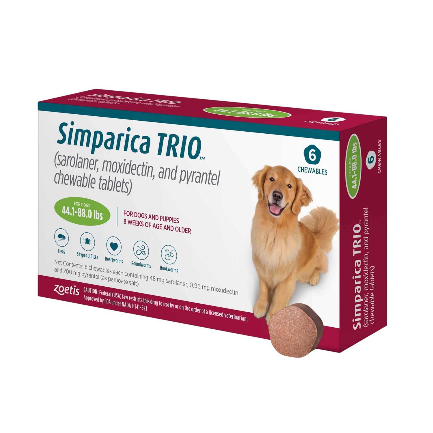 Simparica Trio Dogs - Healthber