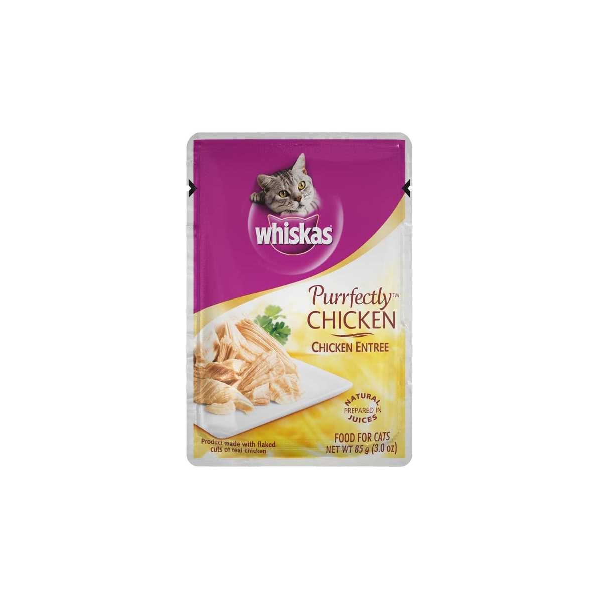 Whiskas Purrfectly Chicken Food - Healthber