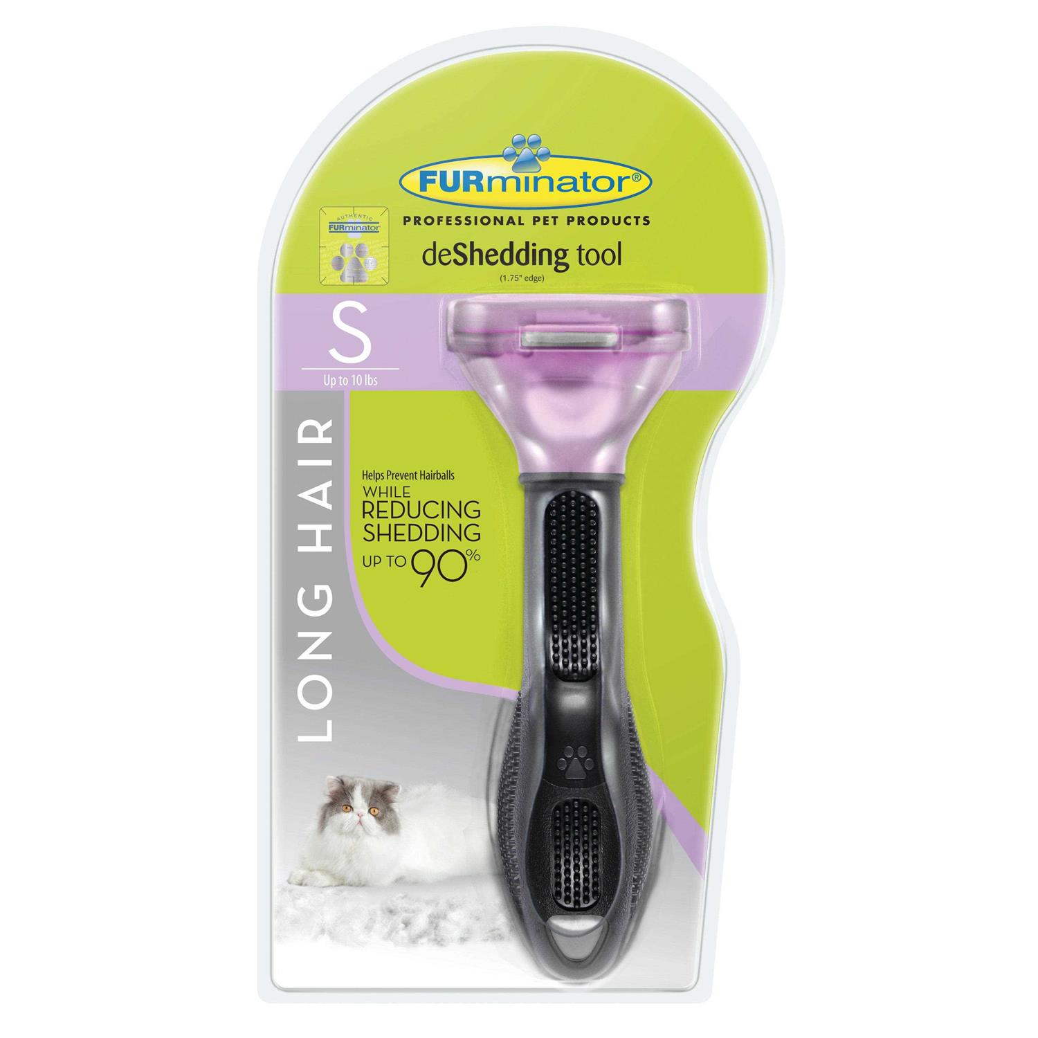 FURminator Long Hair Deshedding Tool for Small Cats - Healthber