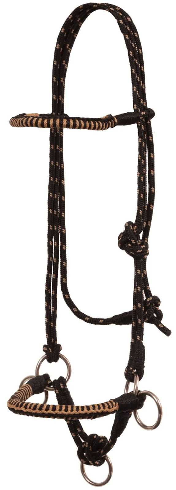 Side Pull Halter with Braided Nose - Healthber