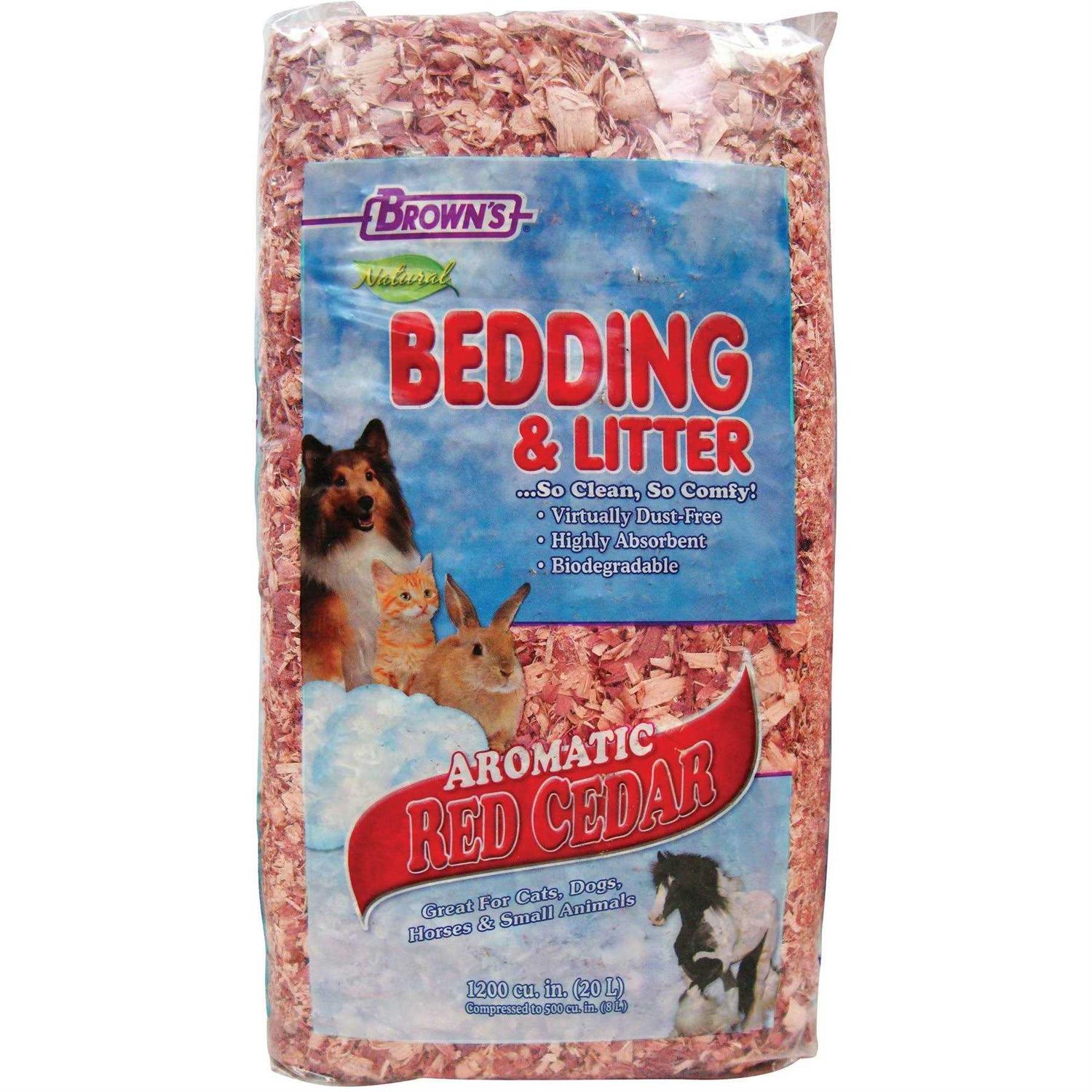 Brown’s Red Cedar Bedding - Healthber
