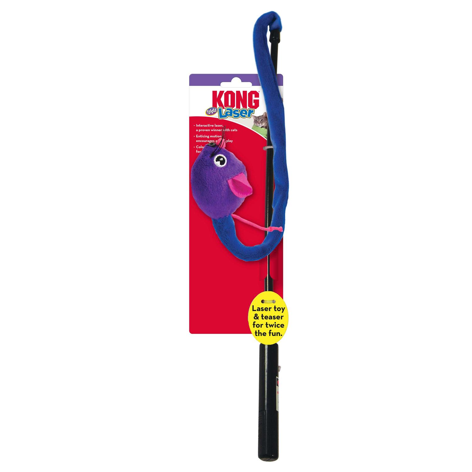 Kong Curlz Teaser Cat Toy - Healthber