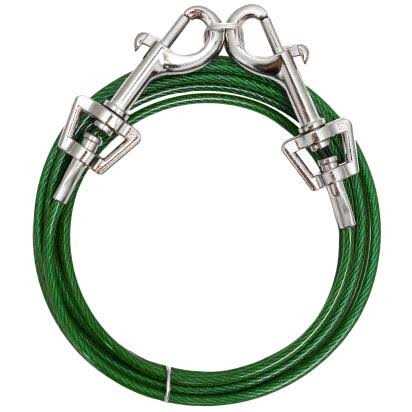 Boss Pet Super Beast Dog Cable Tie Out 20 ft - Healthber