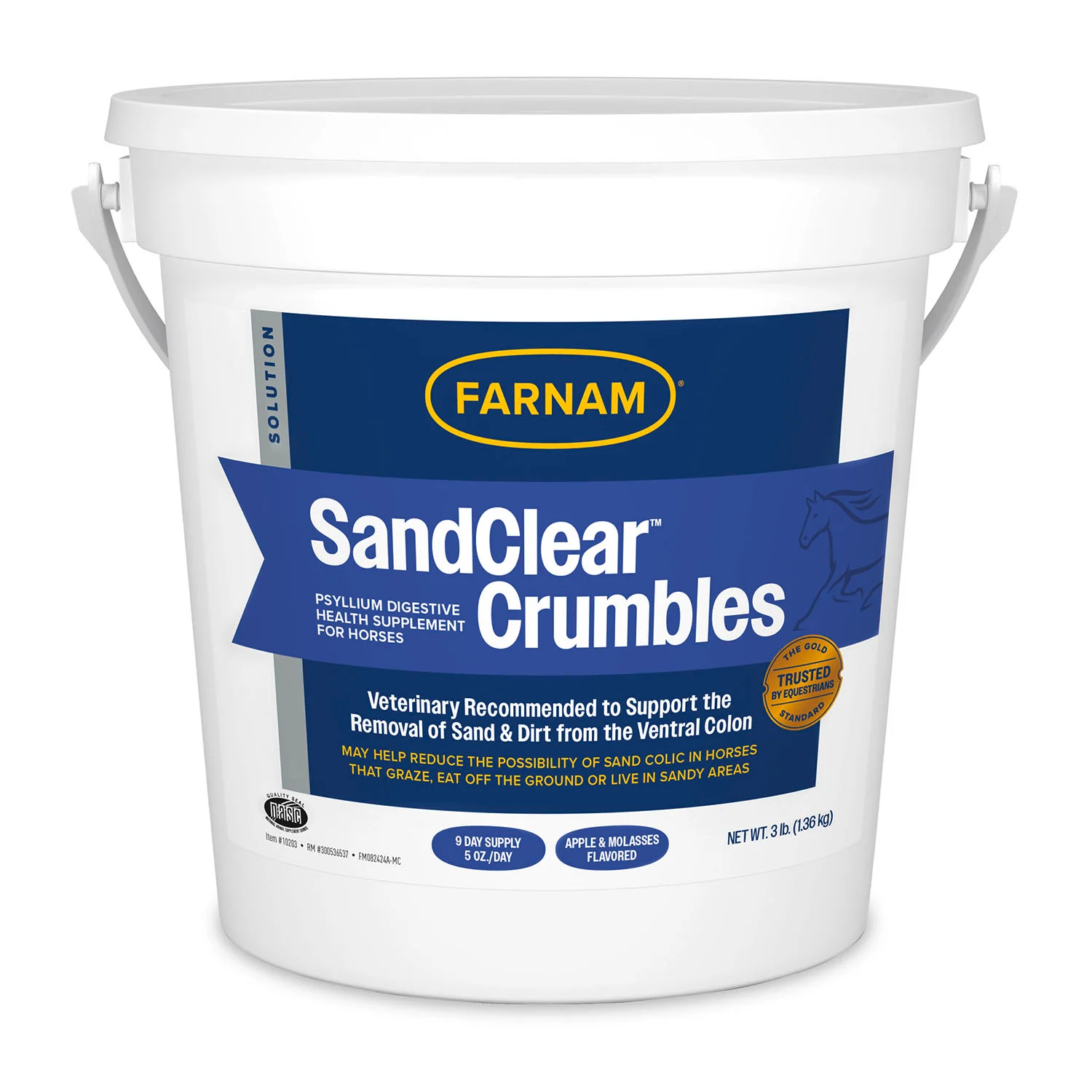 SandClear Natural Psyllium Crumbles - Healthber