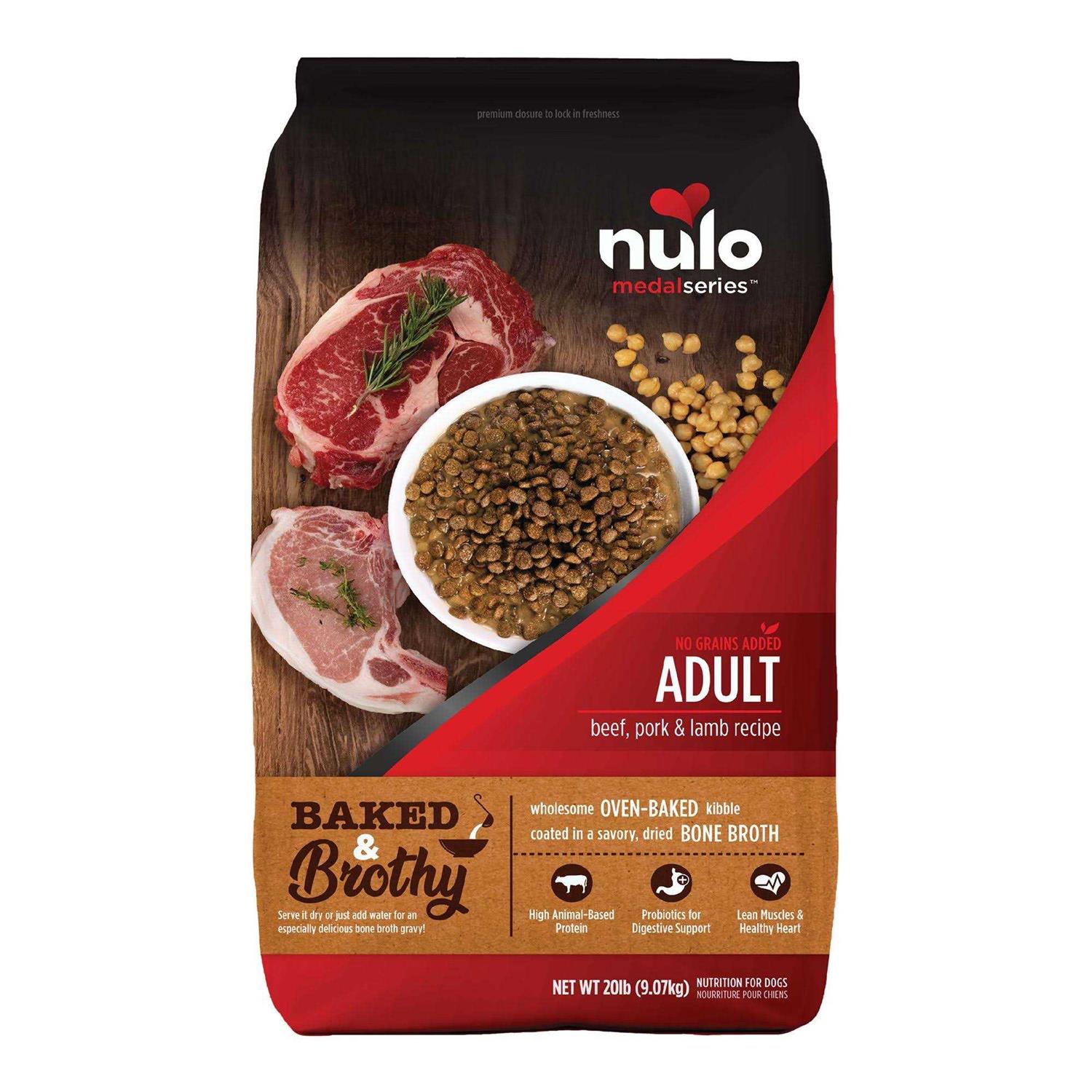 Nulo High-Protein Beef MedalSeries Adult Dry Dog Food - Healthber