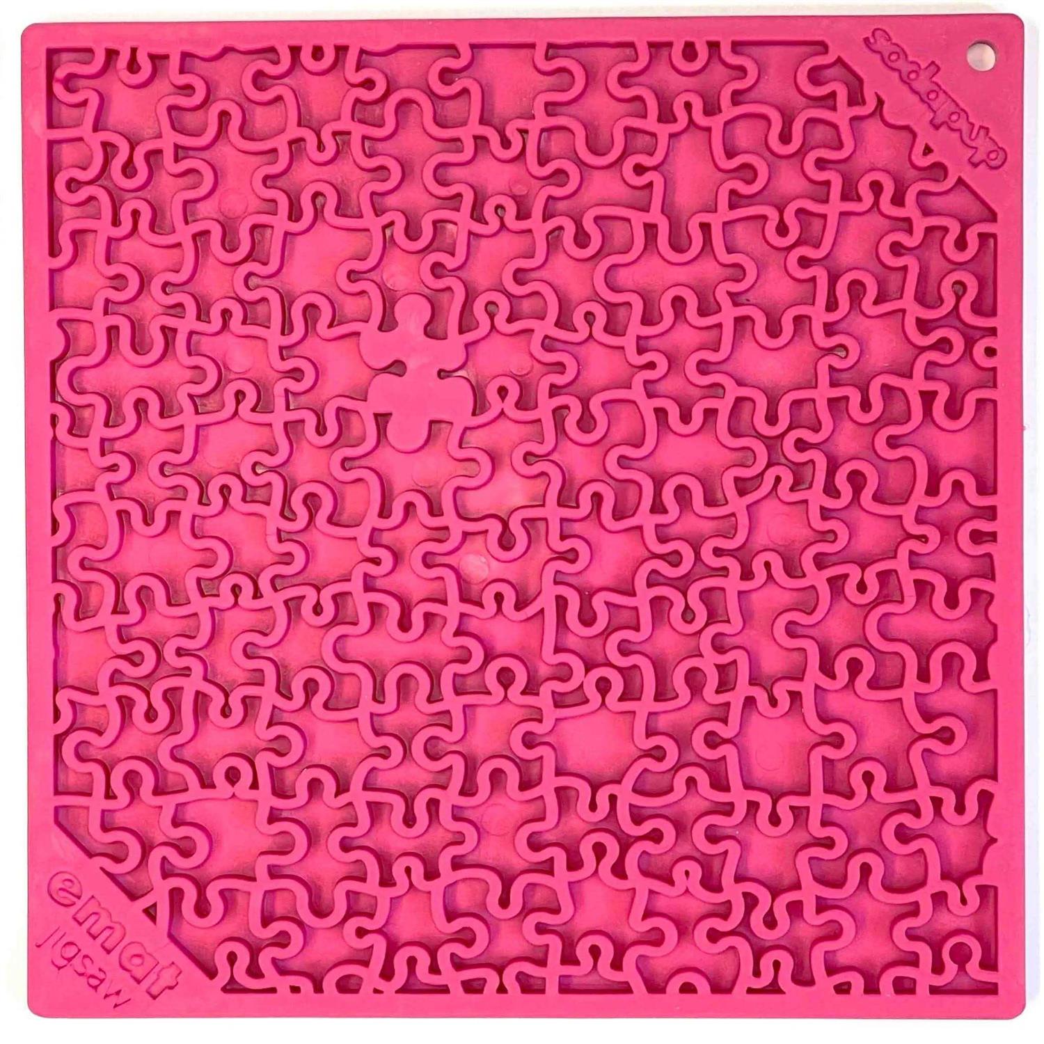 Jigsaw Design Emat Enrichment Lick Mat - Healthber