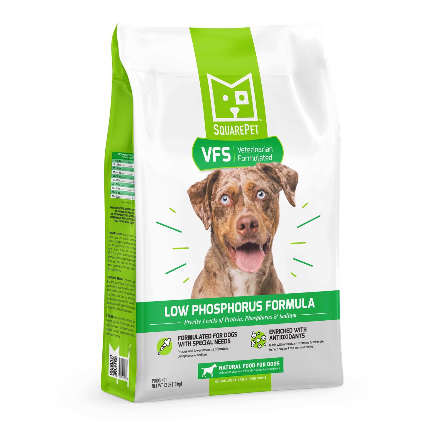 SquarePet VFS Low Phosphorus Formula Dry Dog Food - Healthber