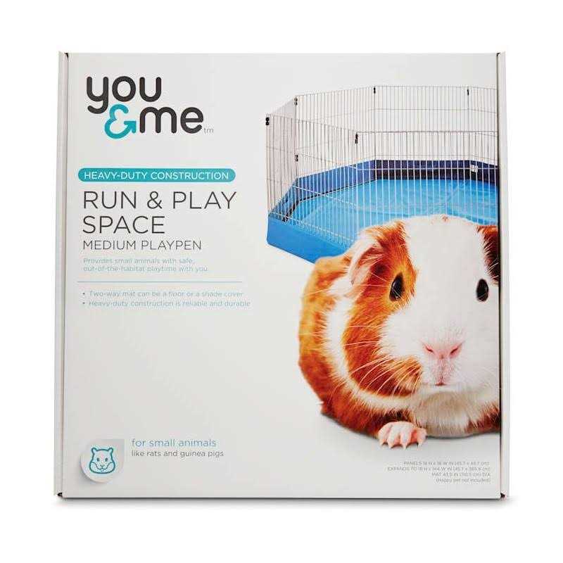 You & Me Run & Play Space Small Animal Playpen - Healthber