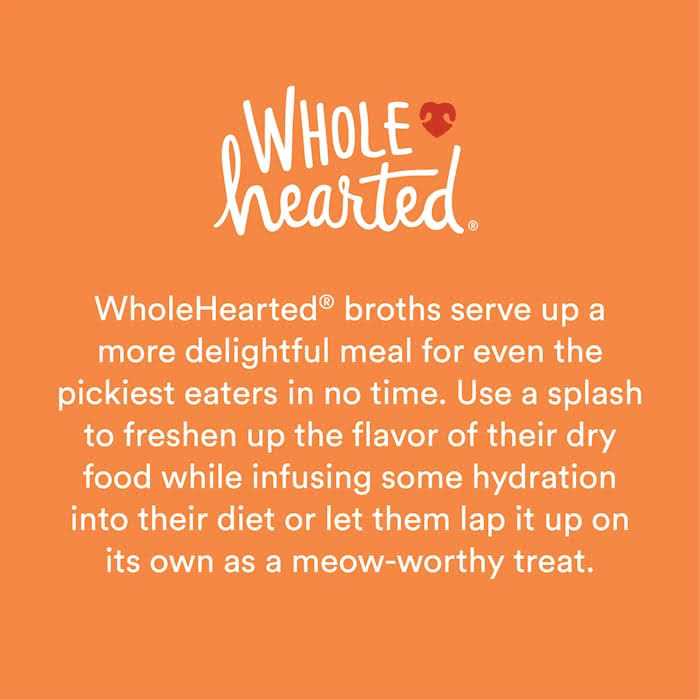WholeHearted Flavor-Boosting Wet Cat Meal Topper Broths Variety Pack - Healthber