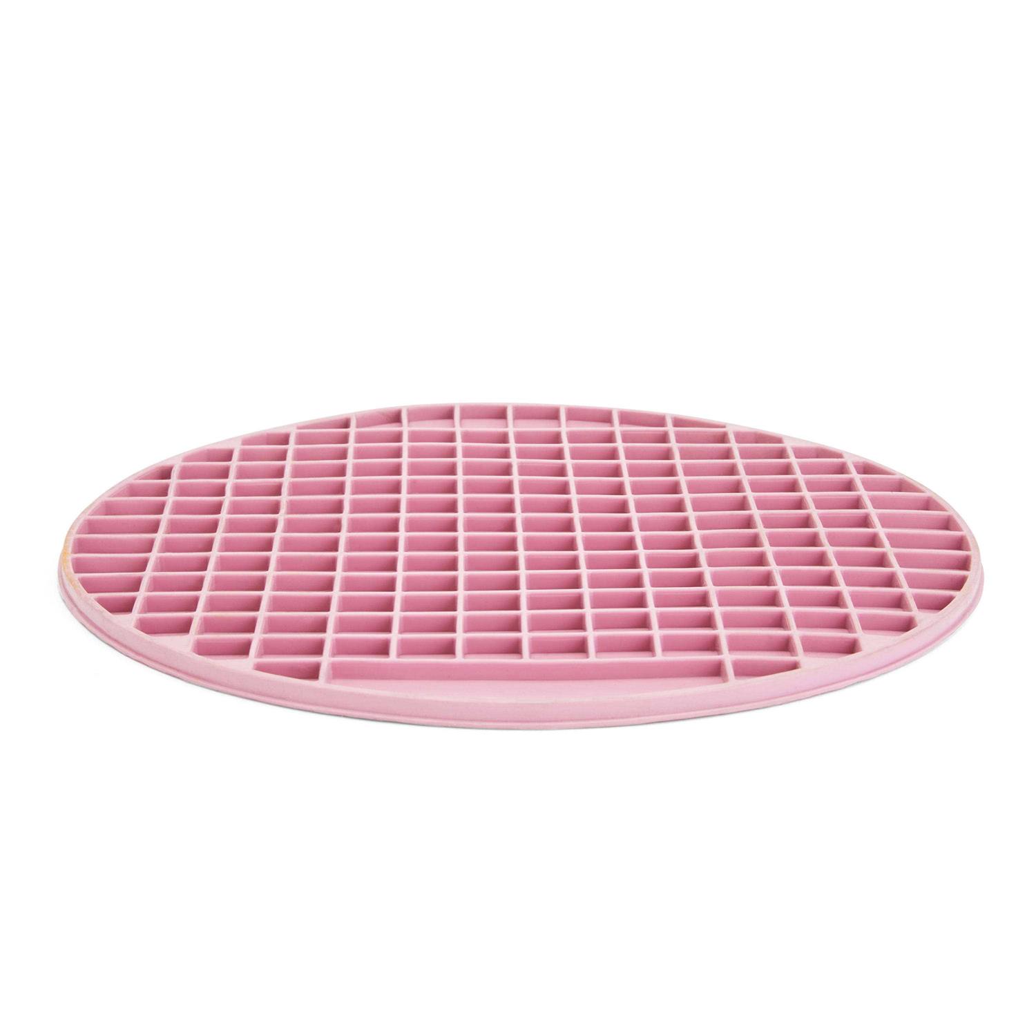 EveryYay Blush Dog Treat Mat 11 L x 11 W x 0.3 H - Healthber