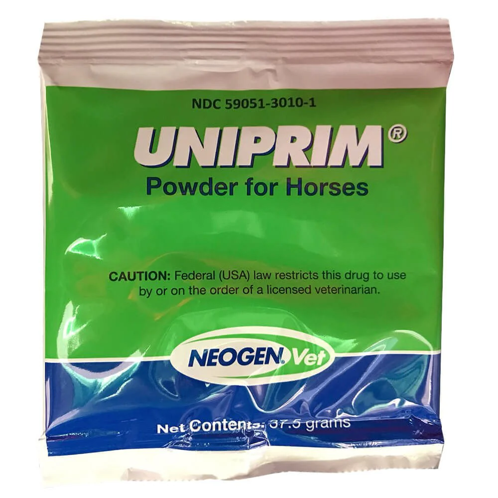 Rx Uniprim Powder for Horses - Healthber