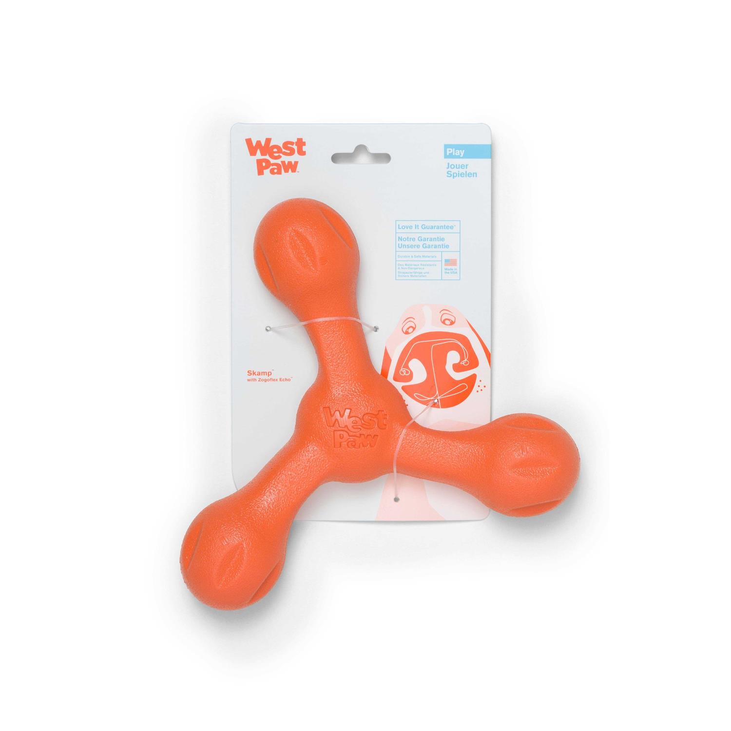 West Paw Skamp Dog Toy - Healthber