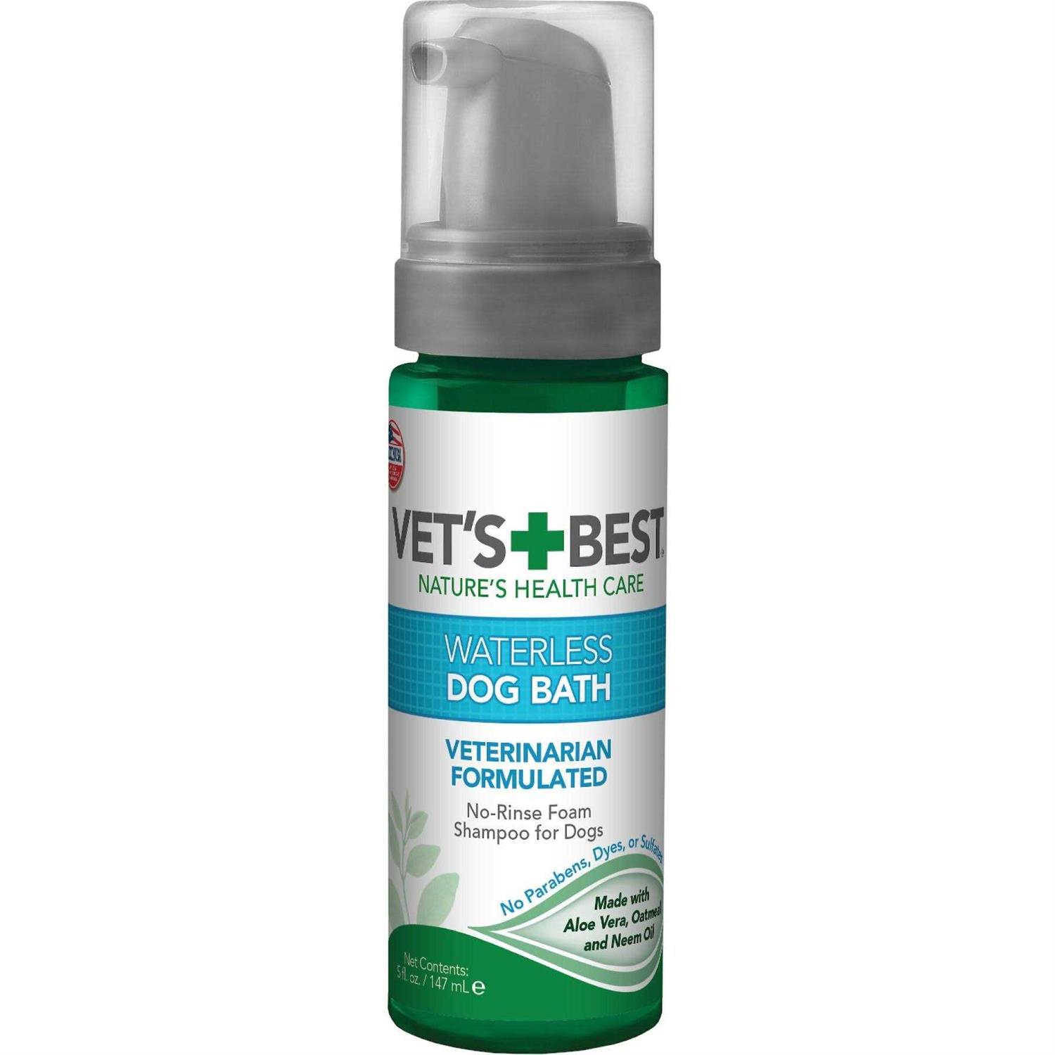 Vet’s Best Waterless Dog Bath - Healthber