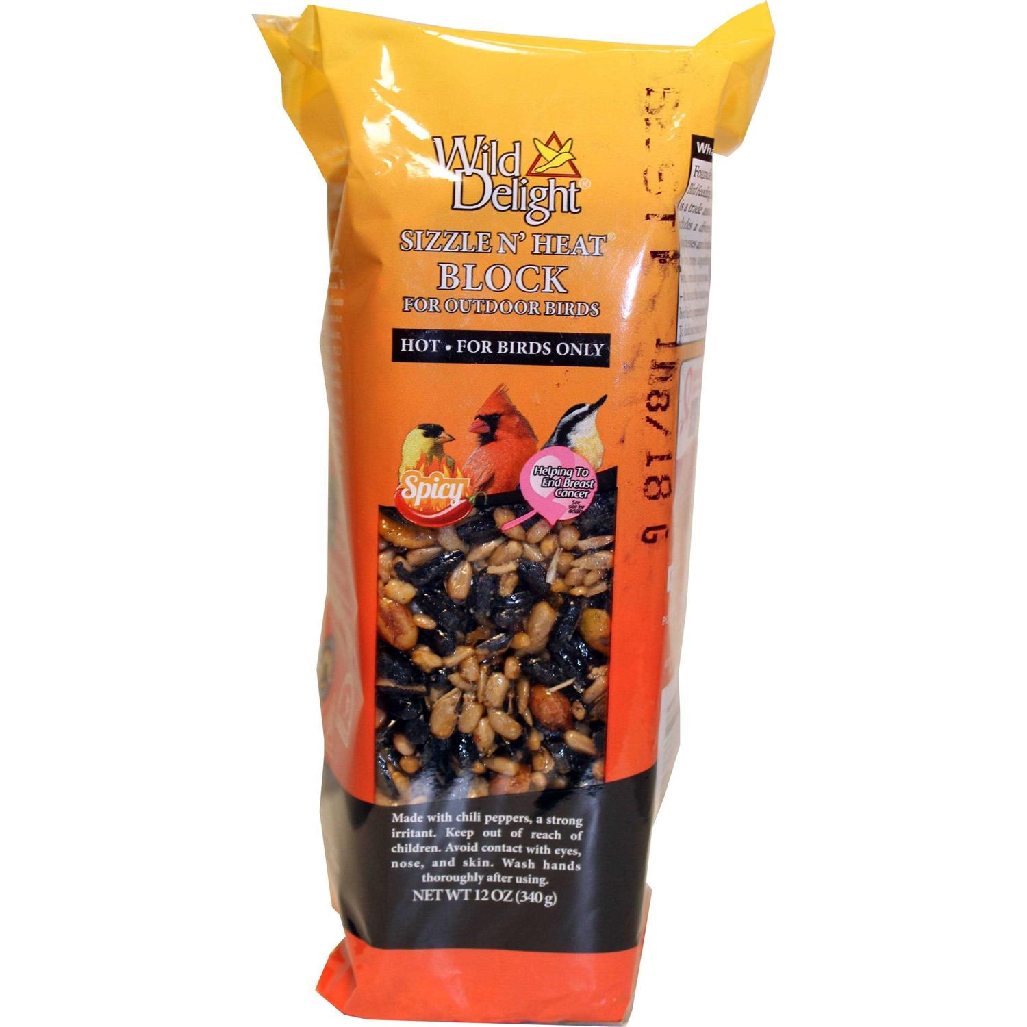 Wild Delight Sizzle N Heat Bird Food - Healthber