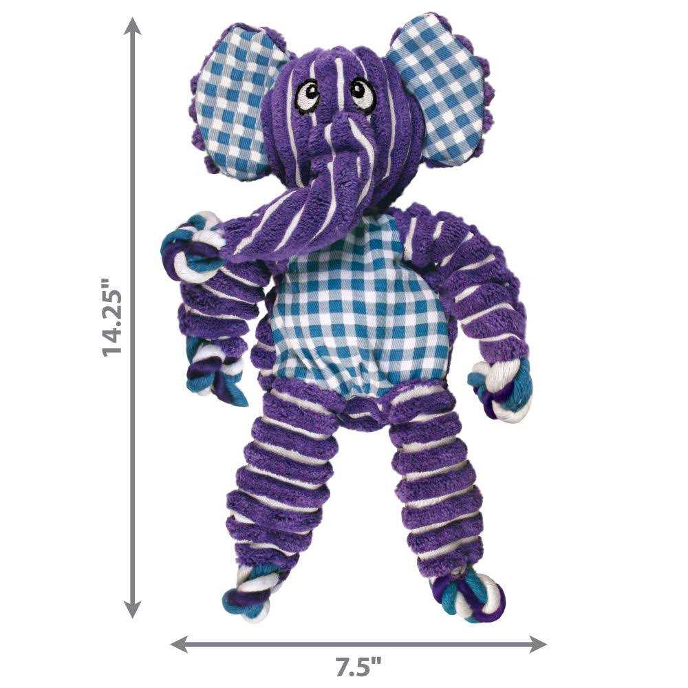KONG Floppy Knots Elephant Dog Toy - Healthber