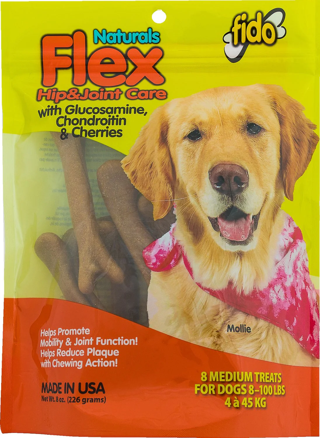 Fido Flex Hip and Joint Care, 8 ct - Healthber