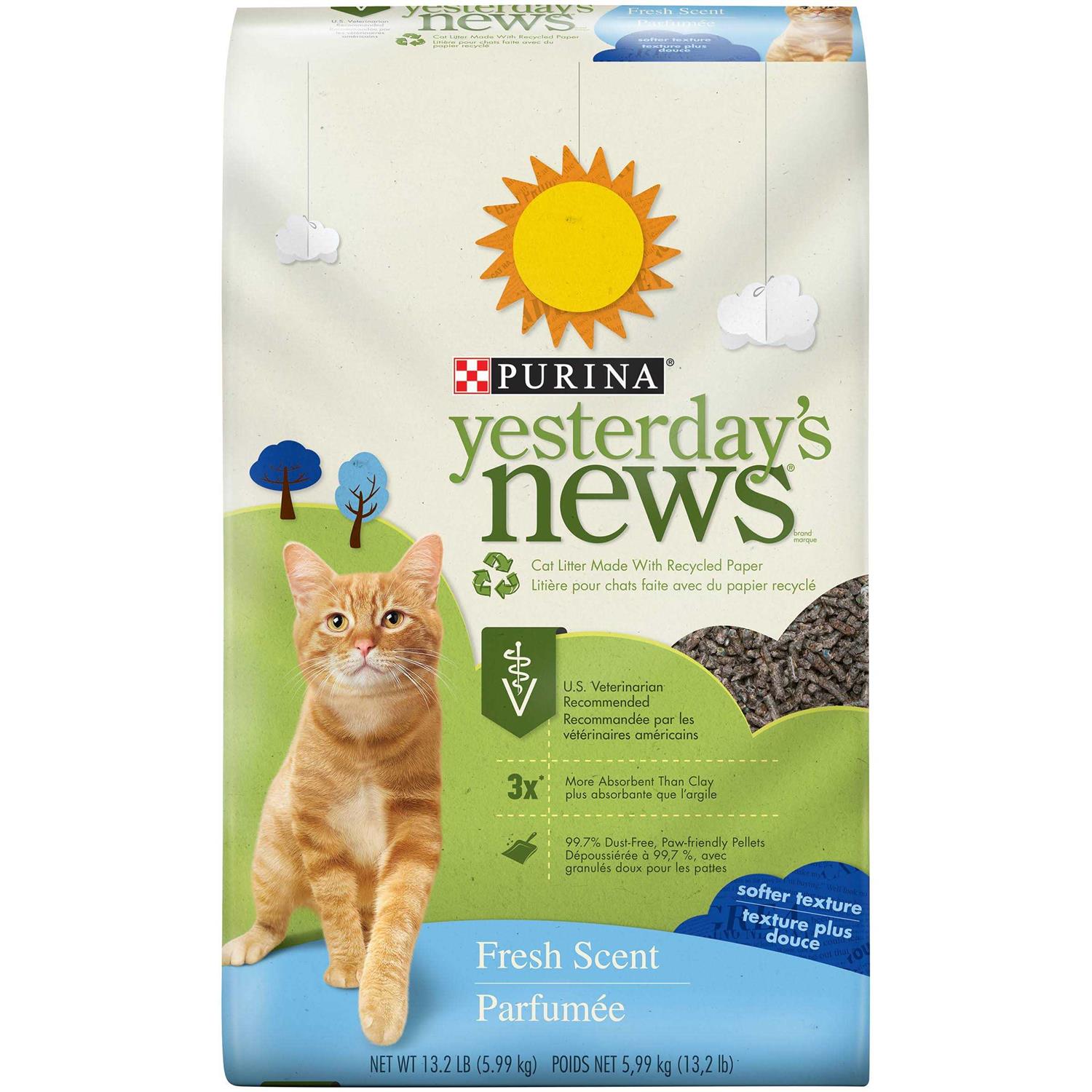 Yesterday’s News Cat Litter - Healthber
