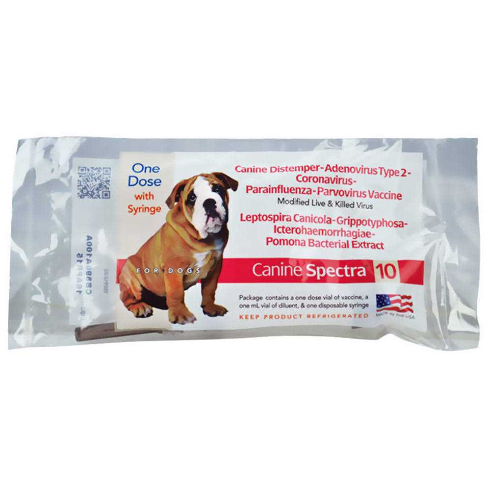 Canine Spectra 10 Dog Vaccine - Healthber