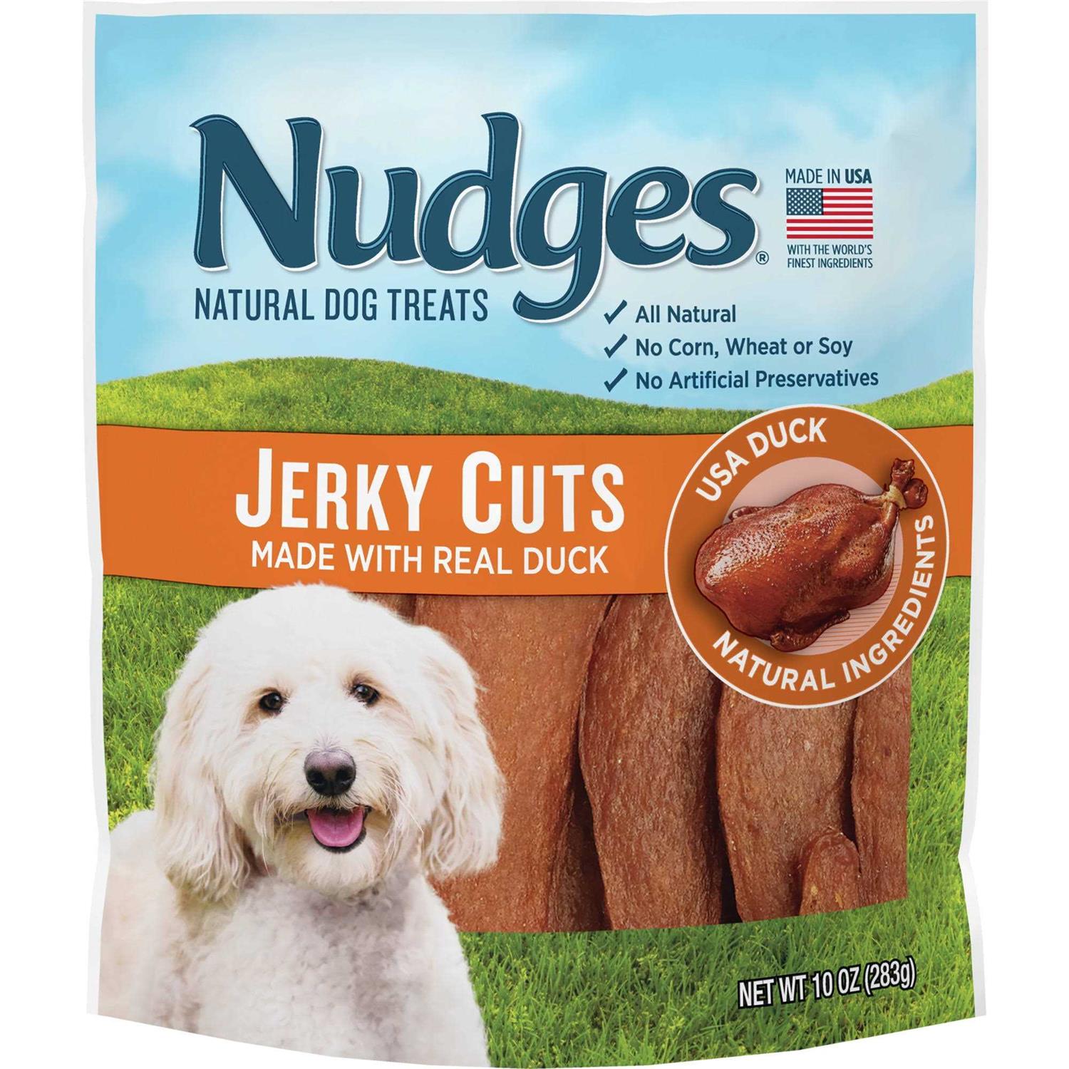 Nudges Dog Treats Jerky Cuts - Healthber