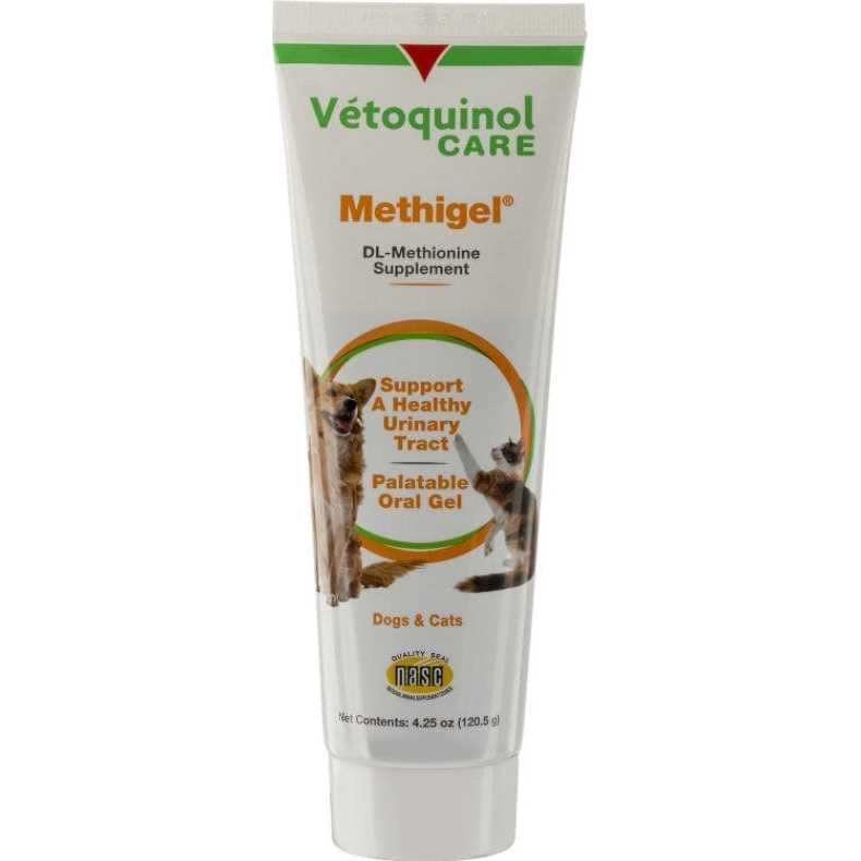 Vetoquinol Methigel Urinary Acidifier for Dogs & Cats - Healthber