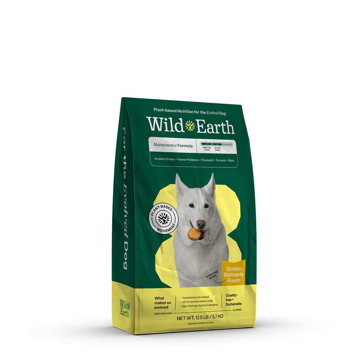 Wild Earth Golden Rotisserie Flavor Maintenance Formula Dry Dog Food - Healthber