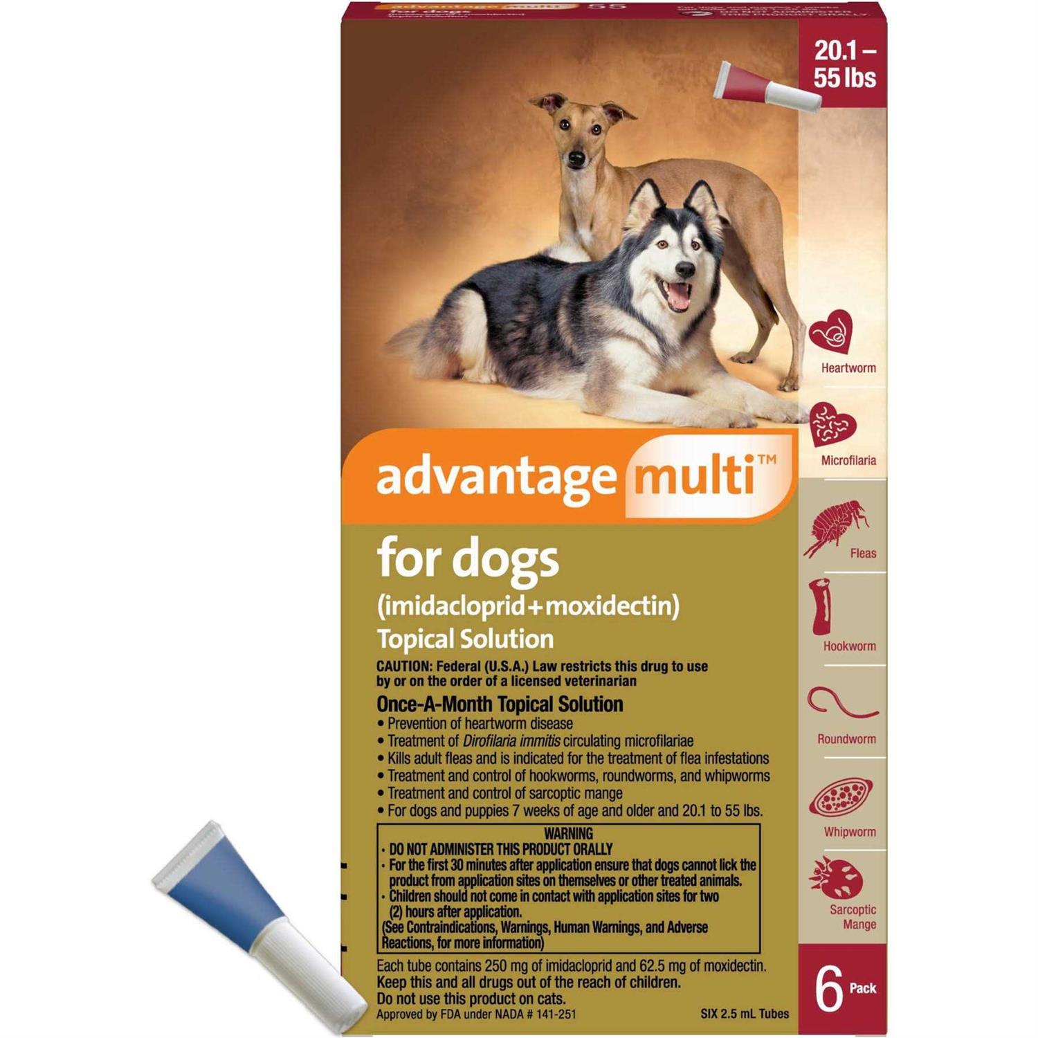 Advantage Multi for Dogs - Healthber