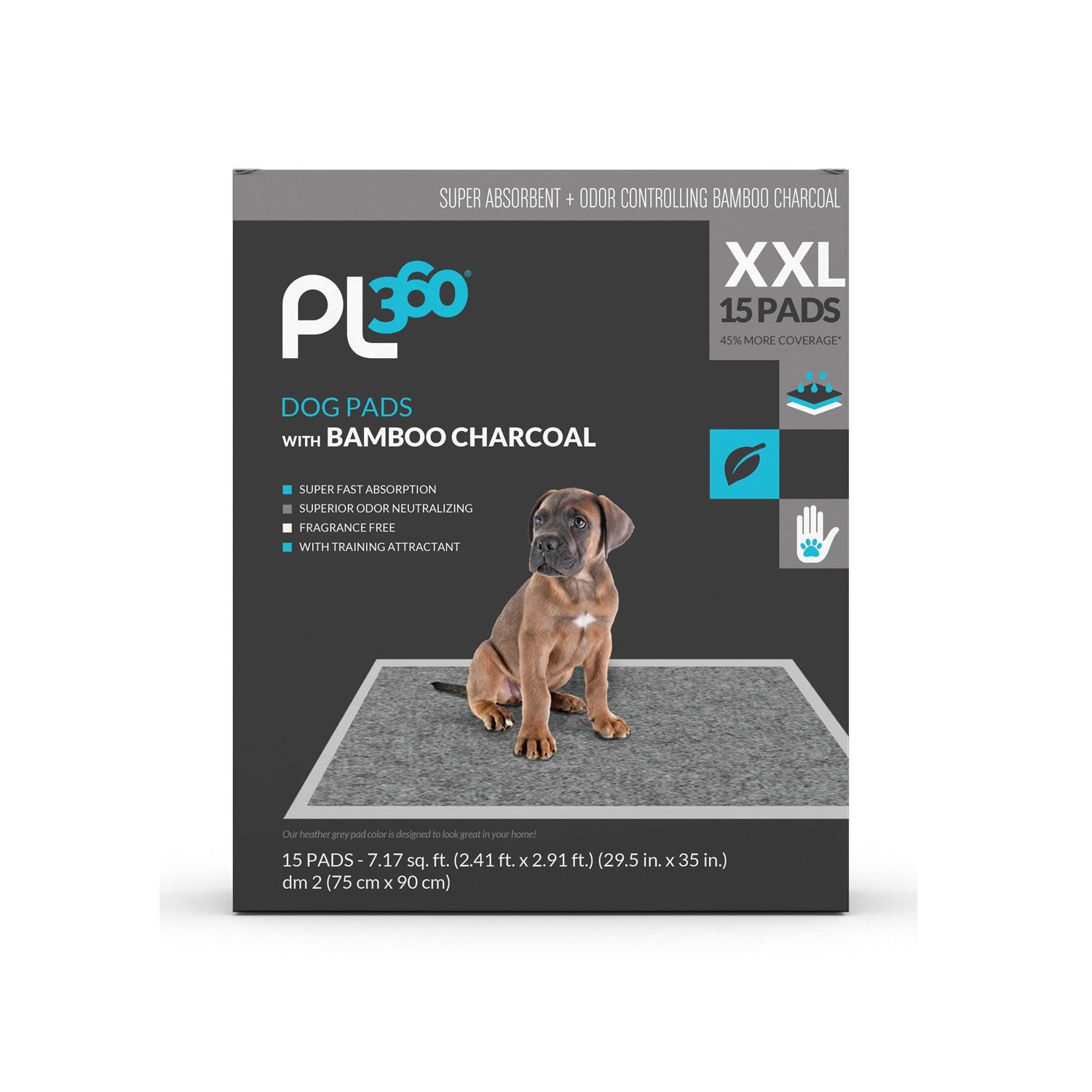 Pet Life Unlimited PL Odor Controlling Training Pads with Charcoal - Healthber